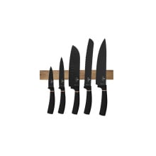 Zestaw 5 noży z listwą magnetyczną Black Rose BerlingerHaus BH-2884 Zestaw 5 noży z listwą magnetyczną Black Rose BerlingerHaus BH-2884
