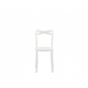Zestaw 6 krzeseł do jadalni biały CAMOGLI