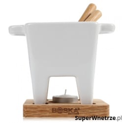 Zestaw do fondue 200 ml Boska Tapas biały