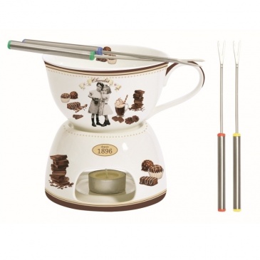 Zestaw fondue do czekolady 0,4L Nuova R2S Chocolate Vintage