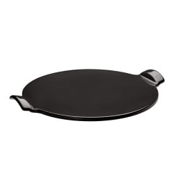 Zestaw do pizzy- gładki kamień 37cm plus drewniana łopatka 43x33x0.8cm