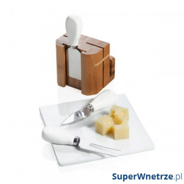 Zestaw do sera z nożami 3szt Brandani Cheese Knives