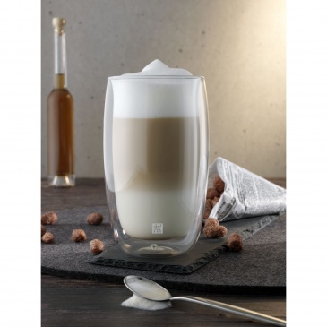 Zestaw dwóch szklanek do latte macchiato Zwilling Sorrento 350 ml