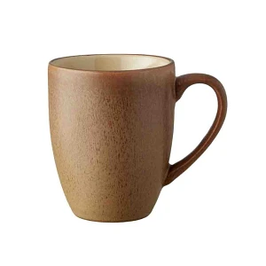 Zestaw kubków 300ml 4szt. wood/sand stoneware 28077 Zestaw kubków 300ml 4szt. wood/sand stoneware 28077
