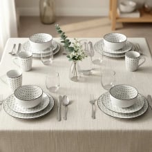 Zestaw serwis obiadowy porcelanowy 16 el.