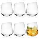 Zestaw szklanek szklanki nowoczesne szklanka EXCLUSIVE komplet 6 sztuk 480 ml