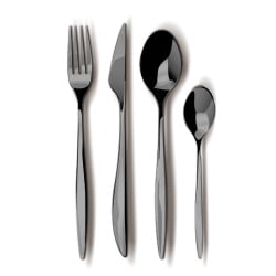 Zestaw sztućców 24 szt. FashionTV FTV-0081 Mirror Silver