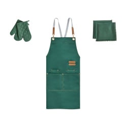 Zestaw tekstyliów kuchennych BRASSICA Zielony